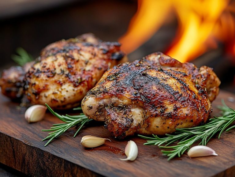 The Secret to Perfectly Cooked Fire Pit Chicken