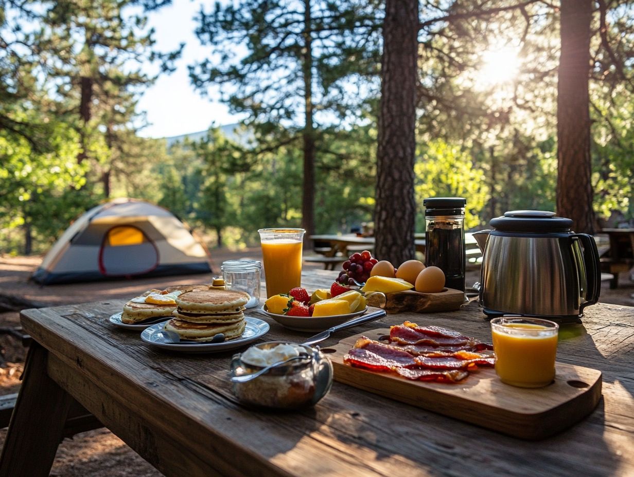 What are the top 10 camping breakfasts to fuel your day?