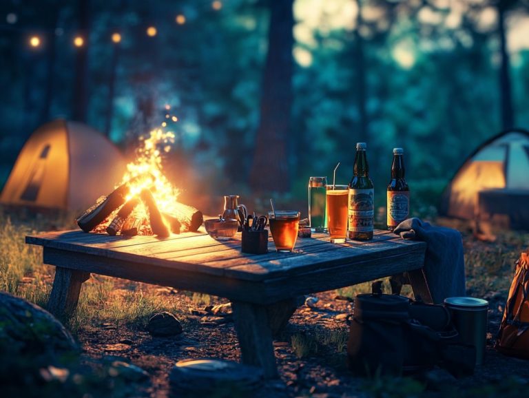 Top 7 Beverages to Enjoy Around the Campfire