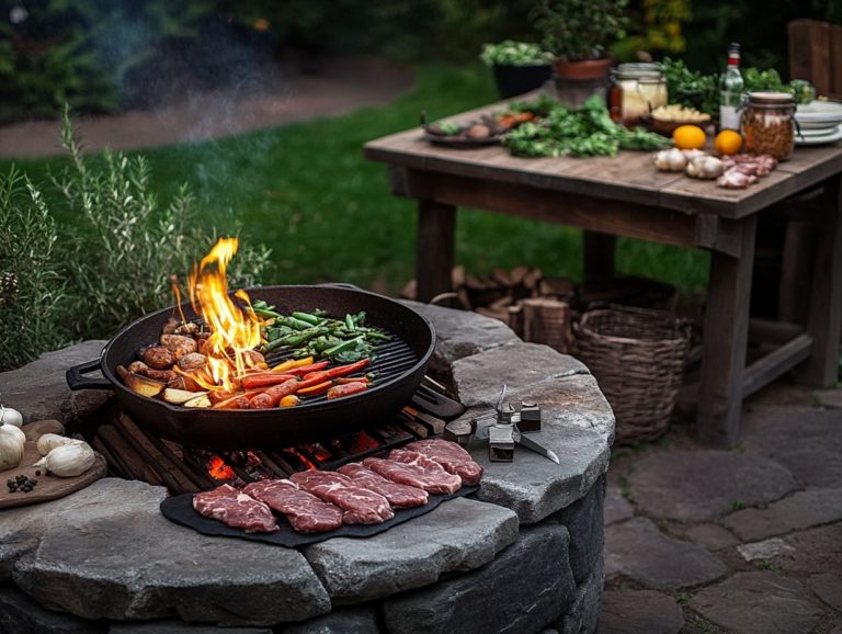 Unique Fire Pit Cooking Techniques to Try