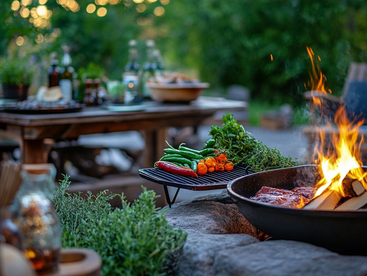 14. Making Popcorn on a Fire Pit