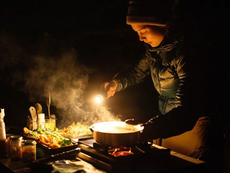 5 Safety Tips for Cooking in the Dark Outdoors