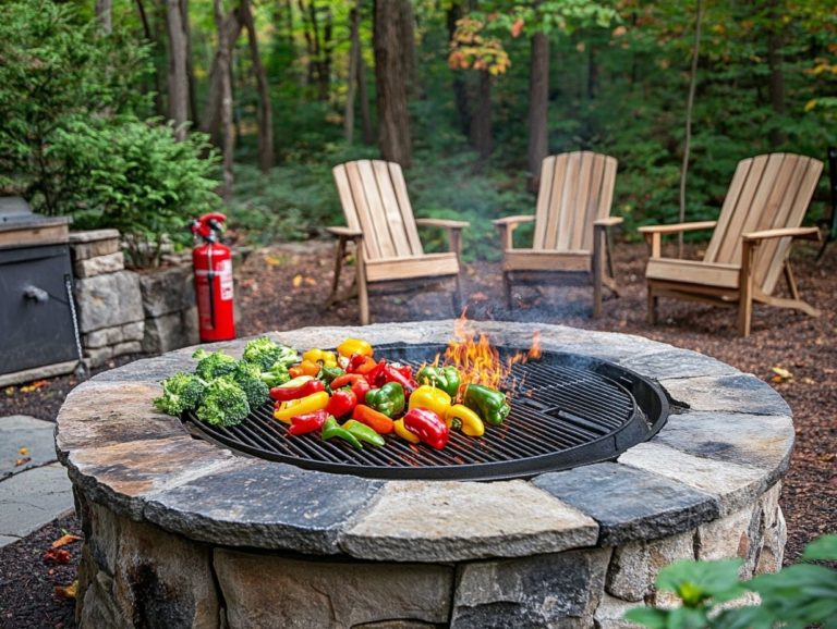 5 Tips for Safe Fire Pit Cooking