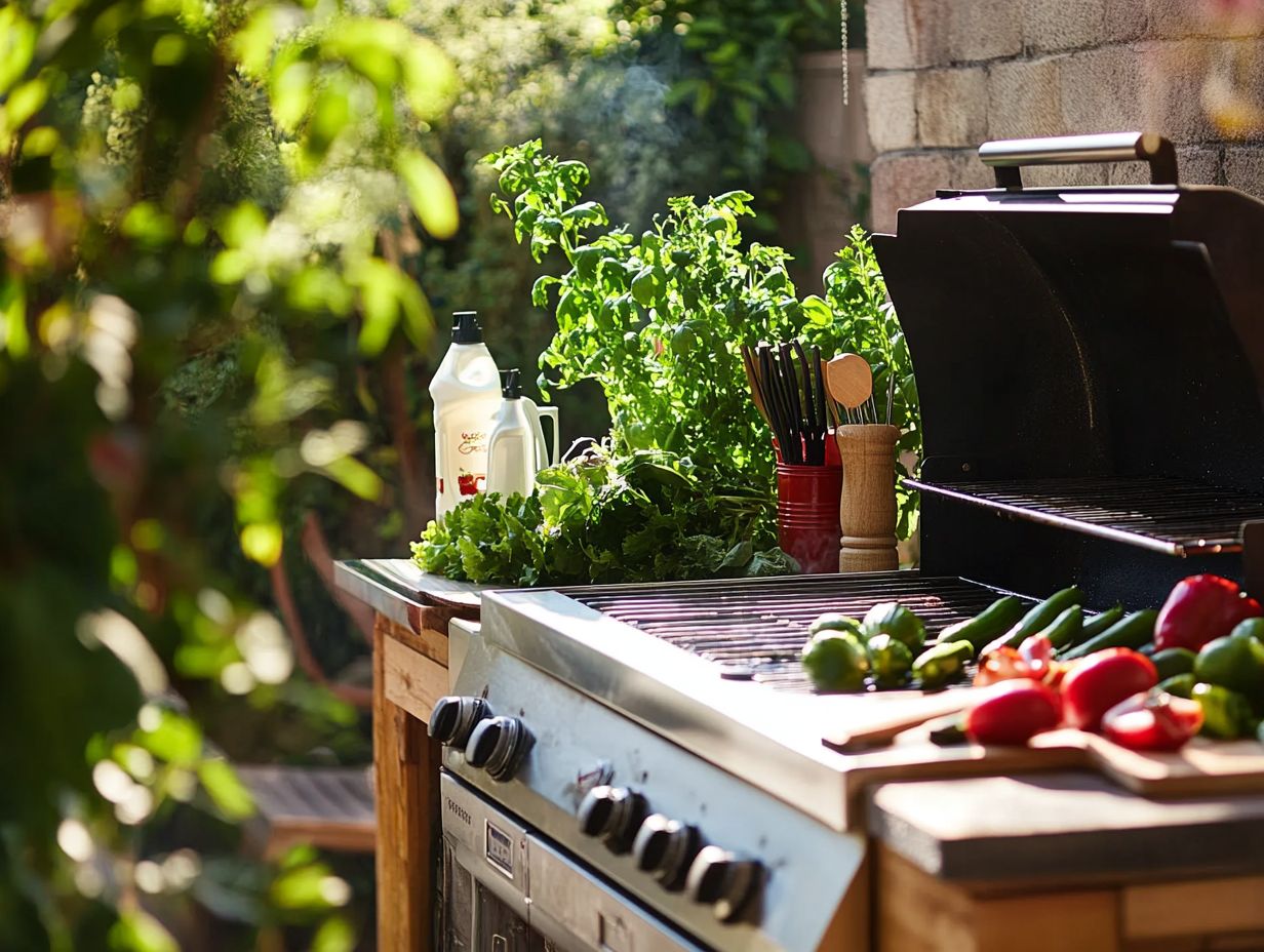 Frequently Asked Questions about cleaning outdoor cooking surfaces