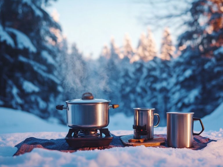 Best Gear for Outdoor Cooking in Winter