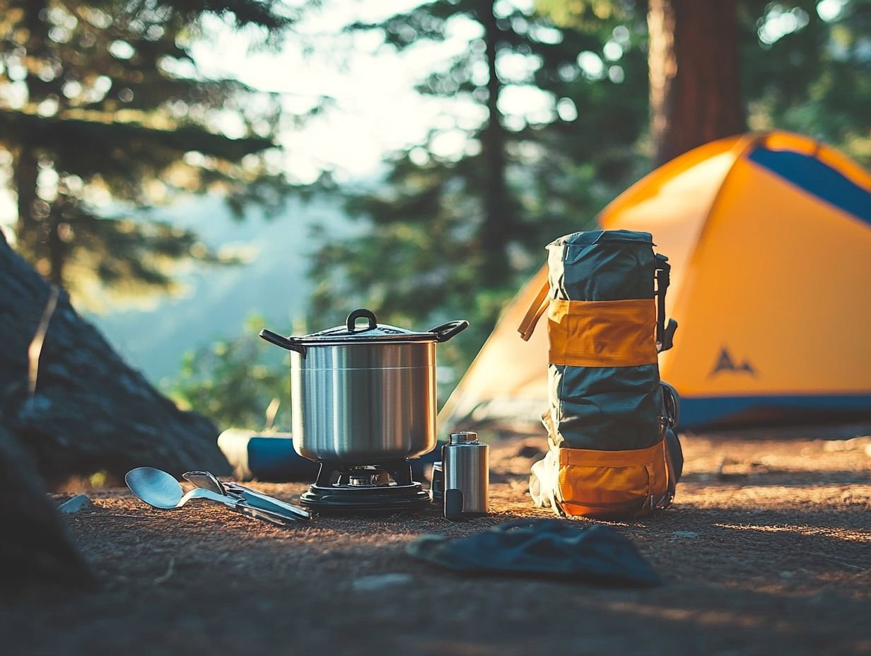 What is the best lightweight cooking gear for backpacking?