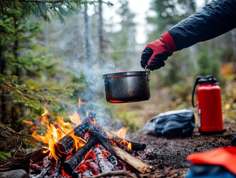 Best Practices for Safe Cooking Over Open Flames