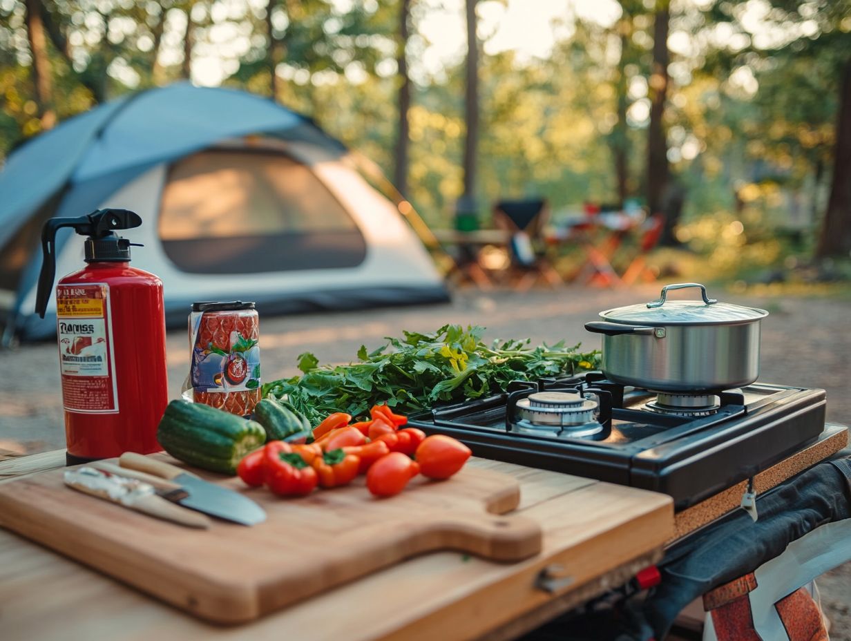 Food Safety Tips for Camping