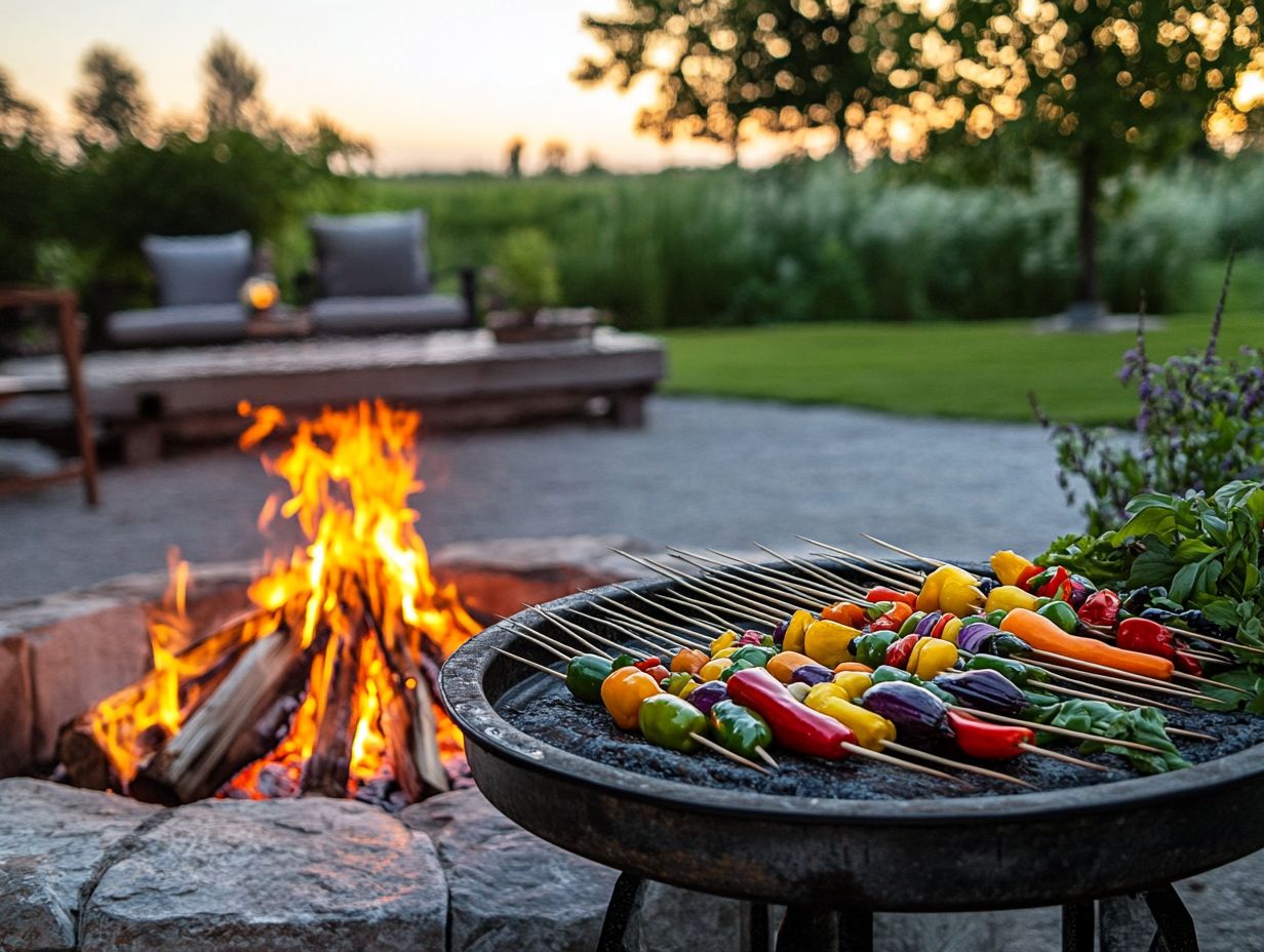 Can I Cook Vegetables on a Fire Pit?