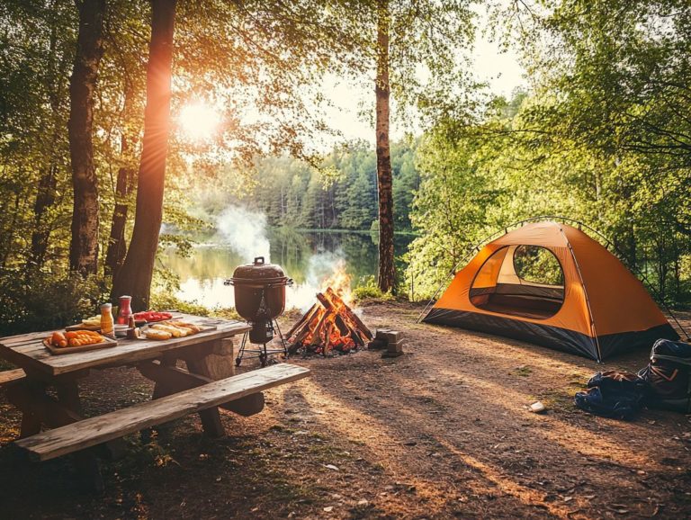 Can I Use My Home Grill for Camping?