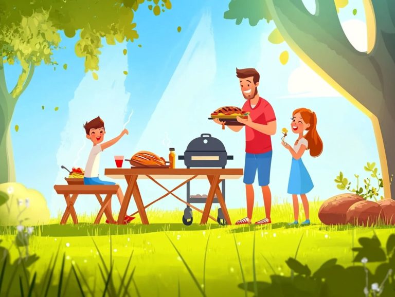 Choosing Safe Cooking Locations for Outdoor Meals