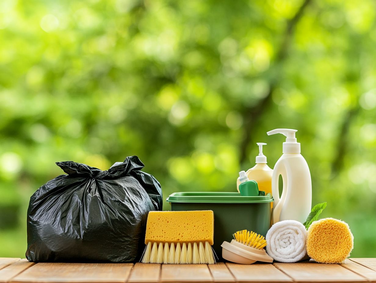 Essential Cleanup Gear for Outdoor Cooking