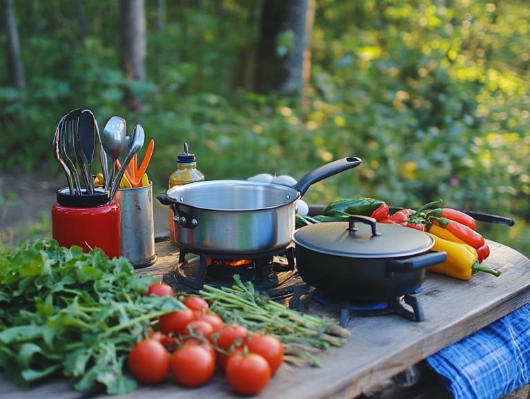 Essential Gear for Cooking with a Camp Stove