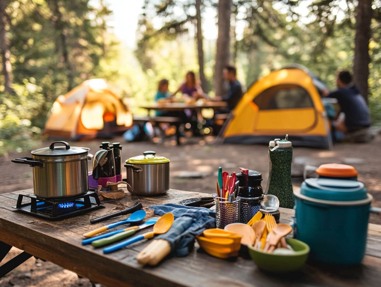 Recipes and Meal Ideas for Family Camping