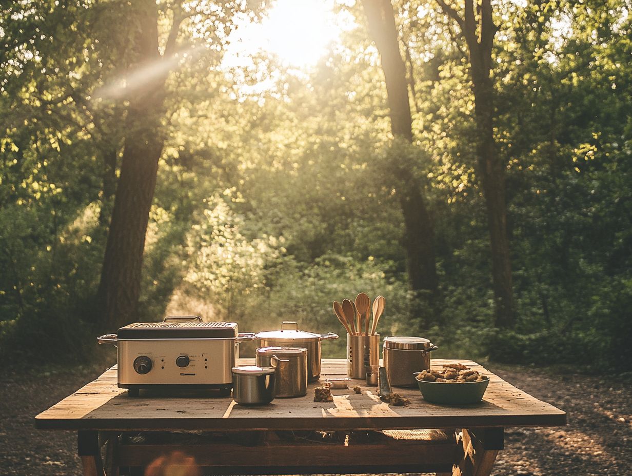 Outdoor Baking Challenges