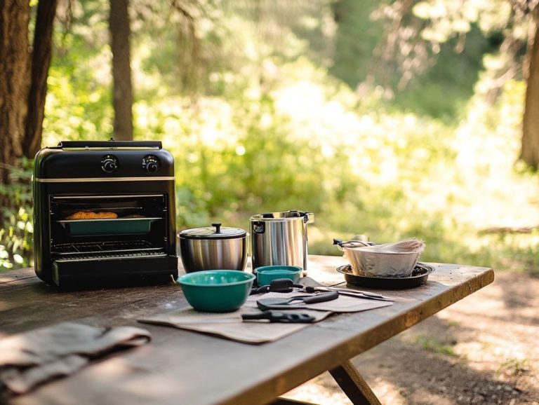 Essential Gear for Outdoor Baking