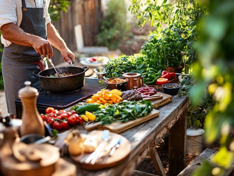 Essential Gear for Outdoor Cooking Competitions