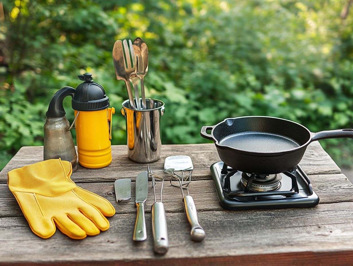 Essential tips for maintaining and storing outdoor cooking equipment