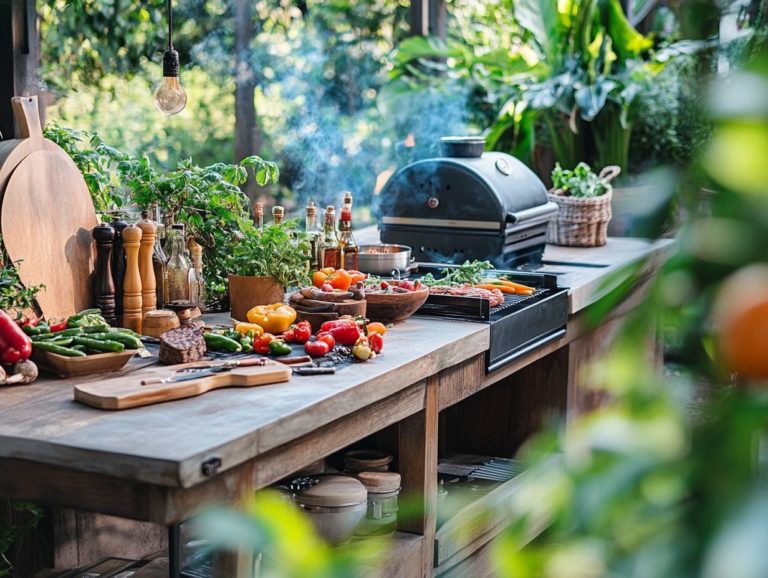 How to Choose the Right Outdoor Cooking Table