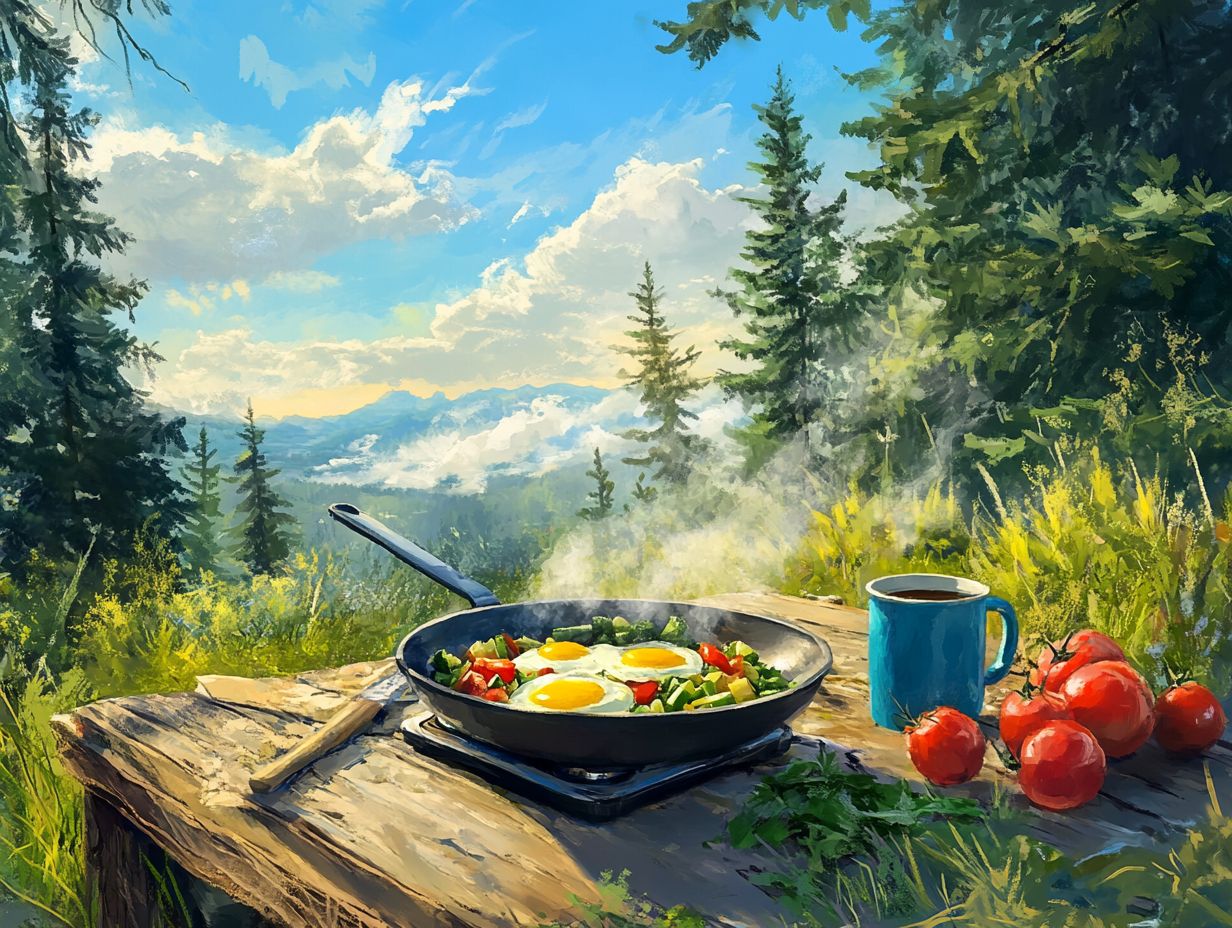 Planning and Preparing for Outdoor Breakfast