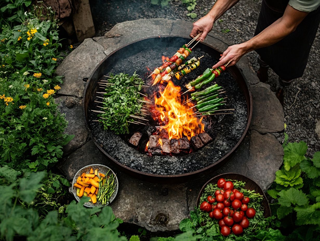 Tips for Successful Grilling on a Fire Pit