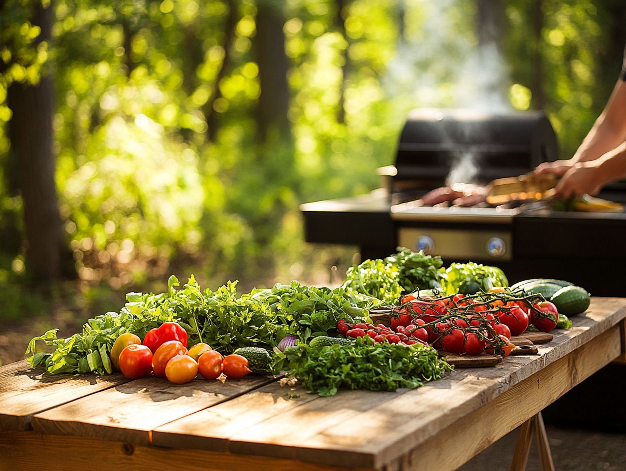 Key Takeaways from Using Local Ingredients in Outdoor Cooking