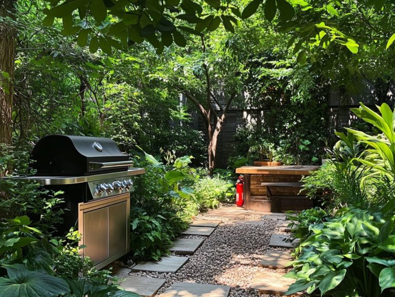 How to Keep Your Outdoor Cooking Area Safe