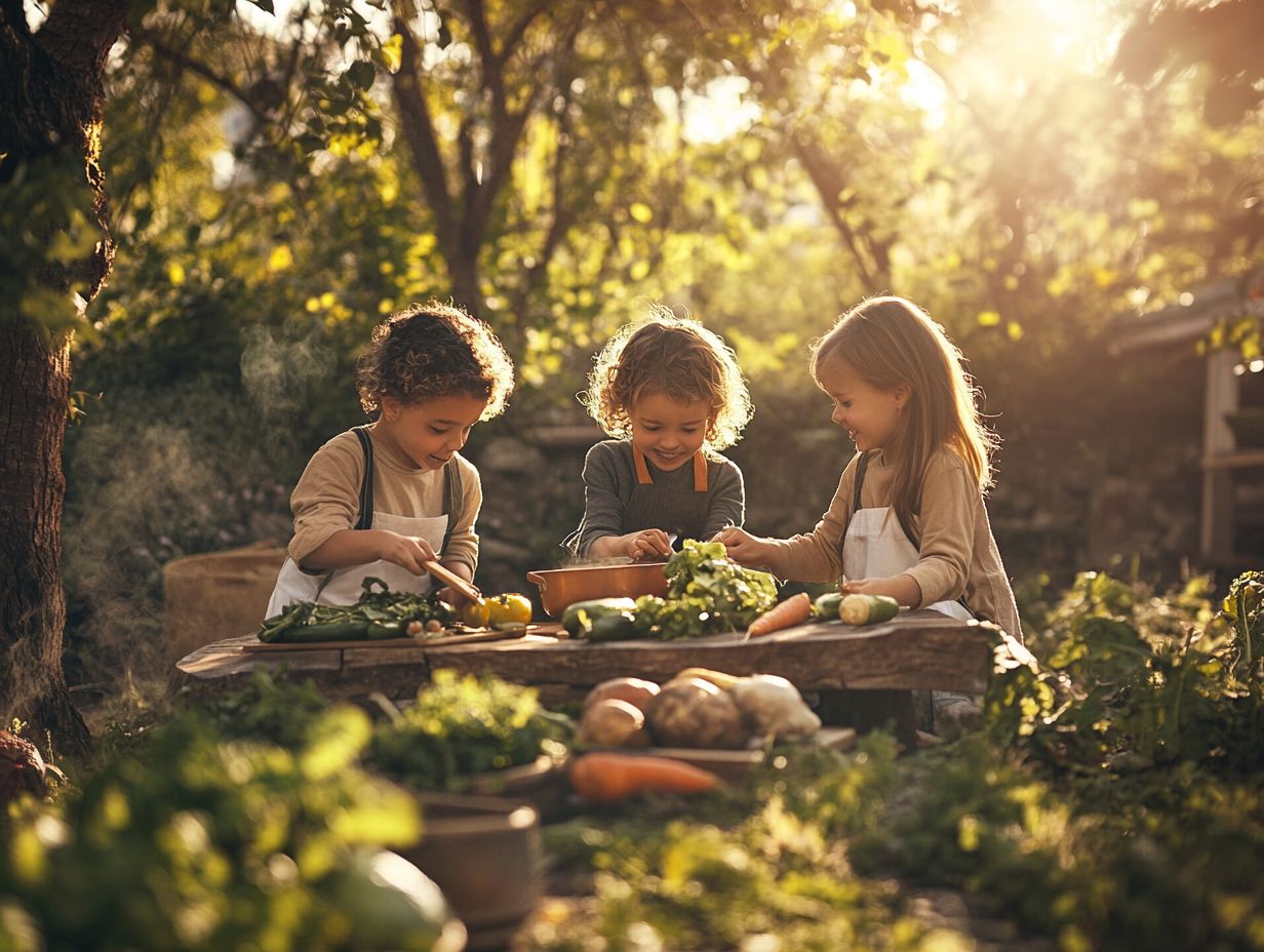 Preparing for Outdoor Cooking with Kids