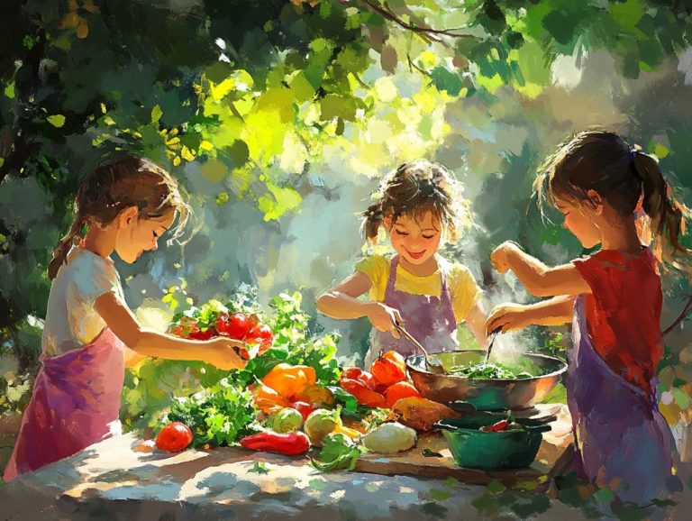 How to Make Cooking Fun for Kids Outdoors?