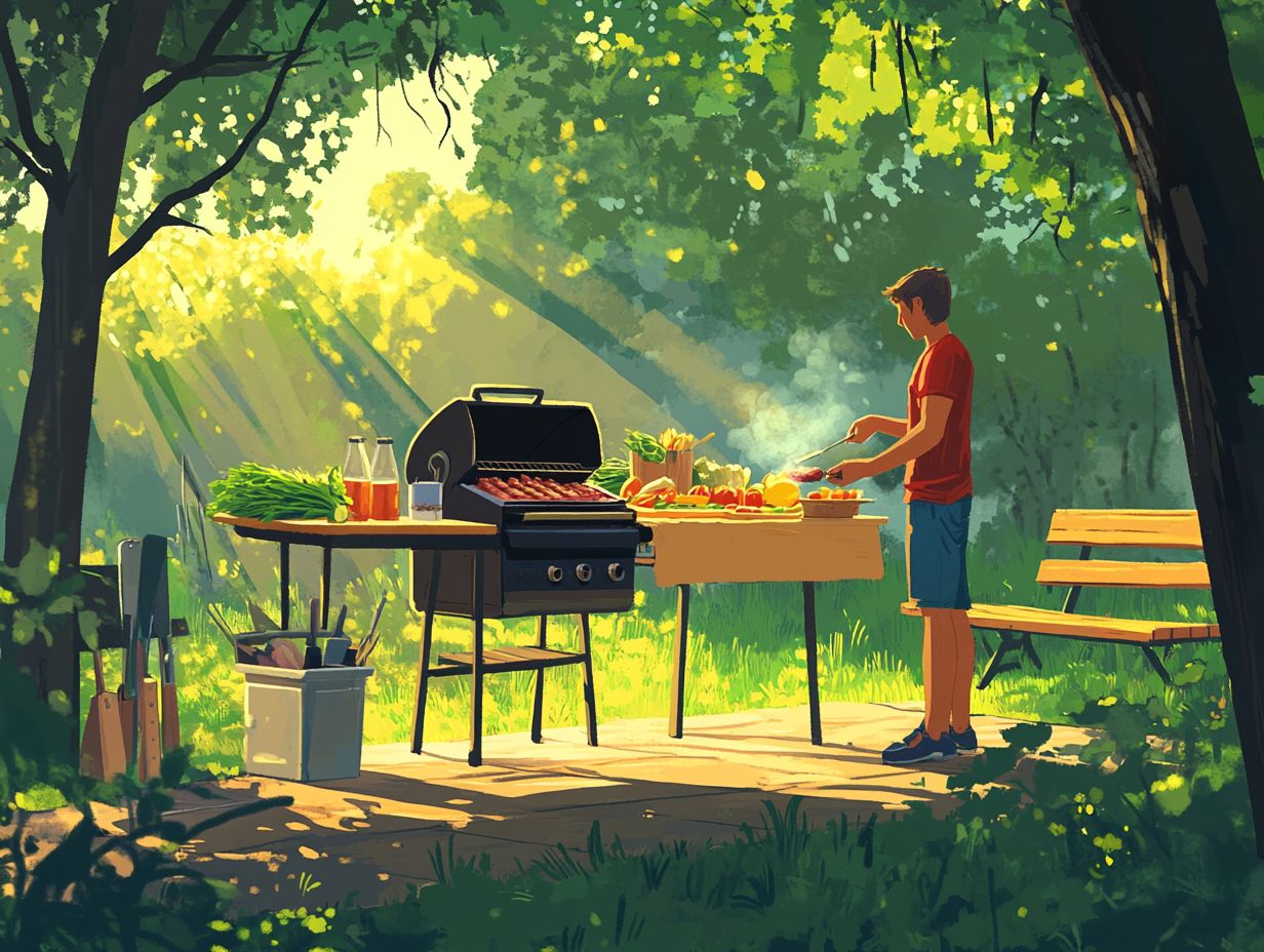 Tips for Setting Up Your Outdoor Cooking Space