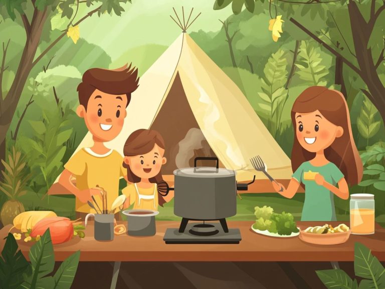 How to Practice Safe Eating While Camping