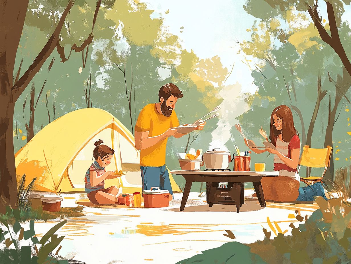 Cooking Safely While Camping