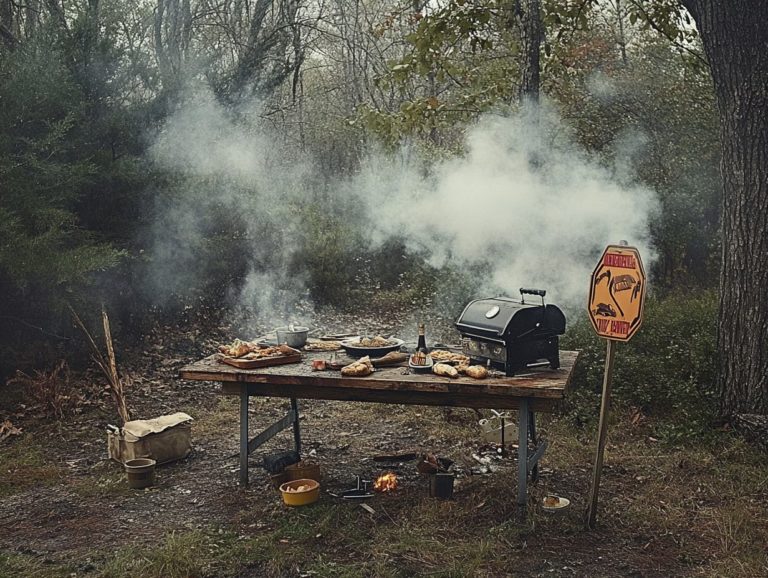 How to Recognize Unsafe Cooking Conditions Outdoors