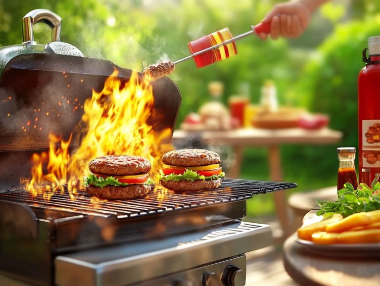 How to Safely Use a Grill in Your Backyard