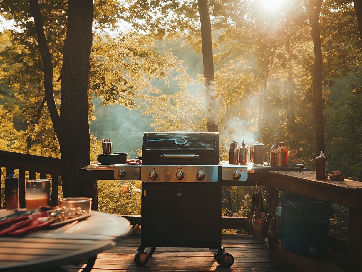 Essential Equipment for a Safe Outdoor Cooking Zone