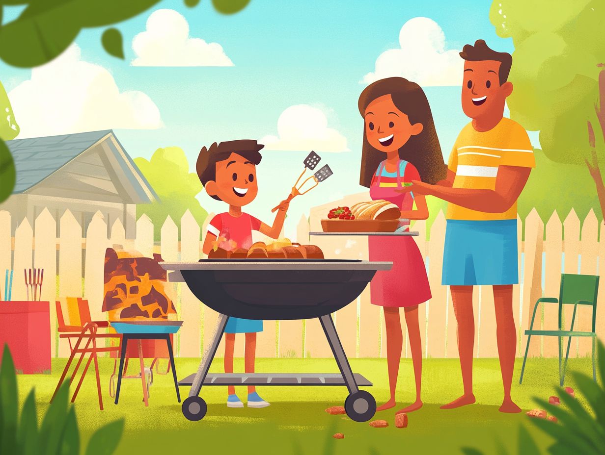 Comparison of gas grills and charcoal grills