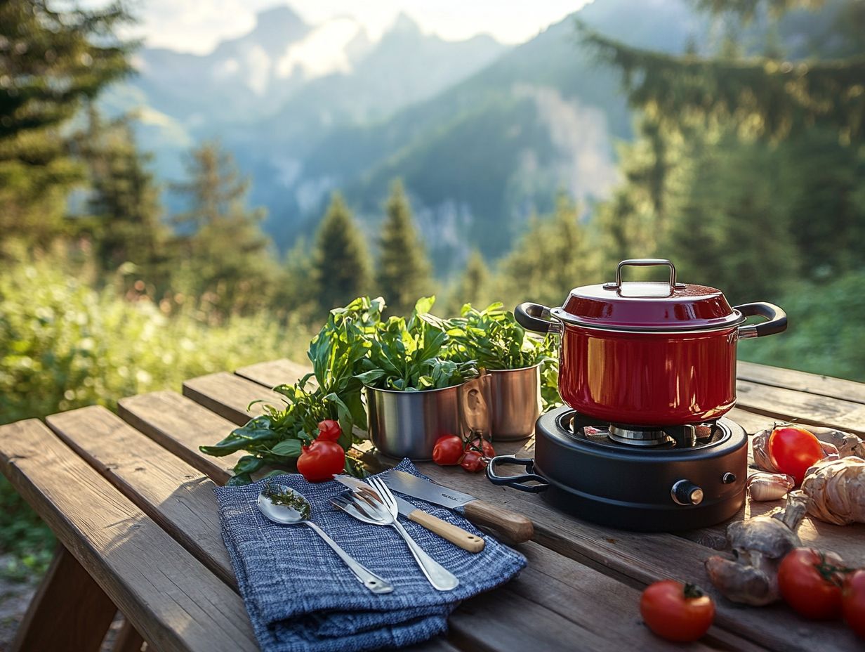 Portable cooking gear essentials for road trips