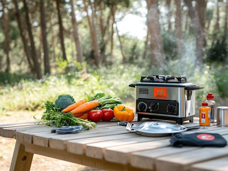 Safety Tips for Cooking on a Budget Outdoors