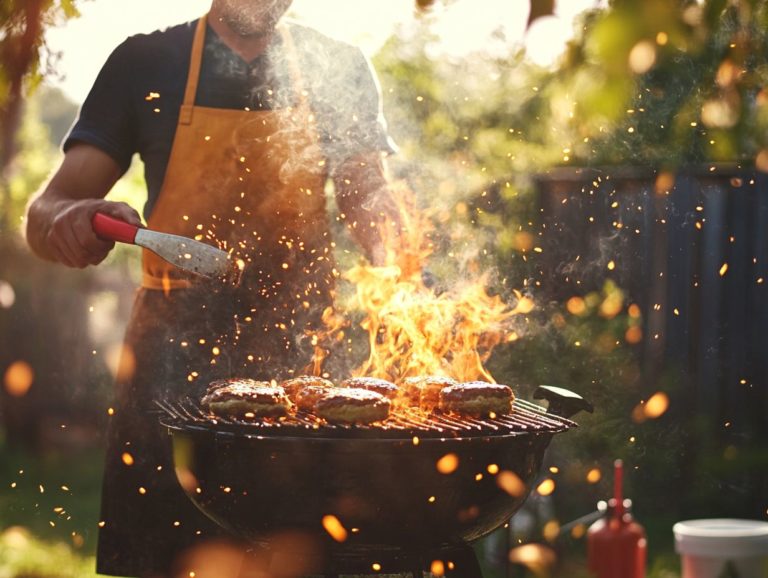 Safety Tips for Cooking with Open Flames Outdoors