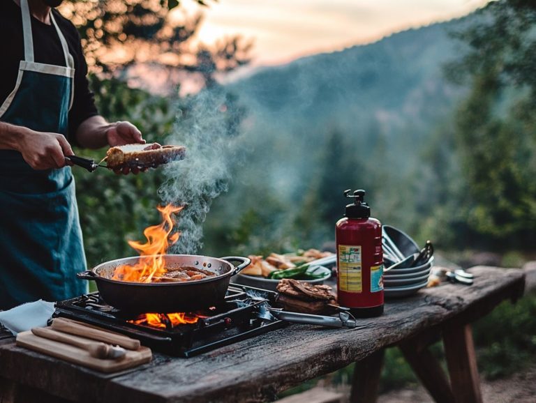 Staying Safe While Cooking in Remote Locations