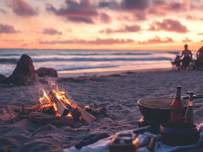 The Best Cooking Gear for Beach Bonfires