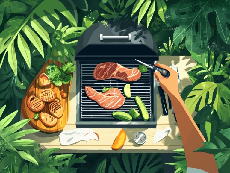 Tips for Keeping Food Safe on the Grill