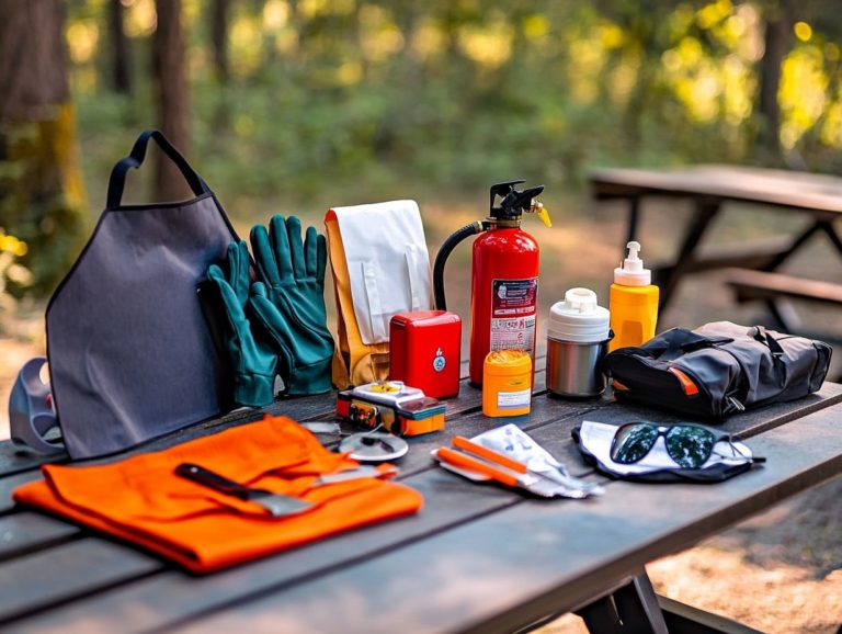 Top 10 Safety Gear for Outdoor Cooking Adventures