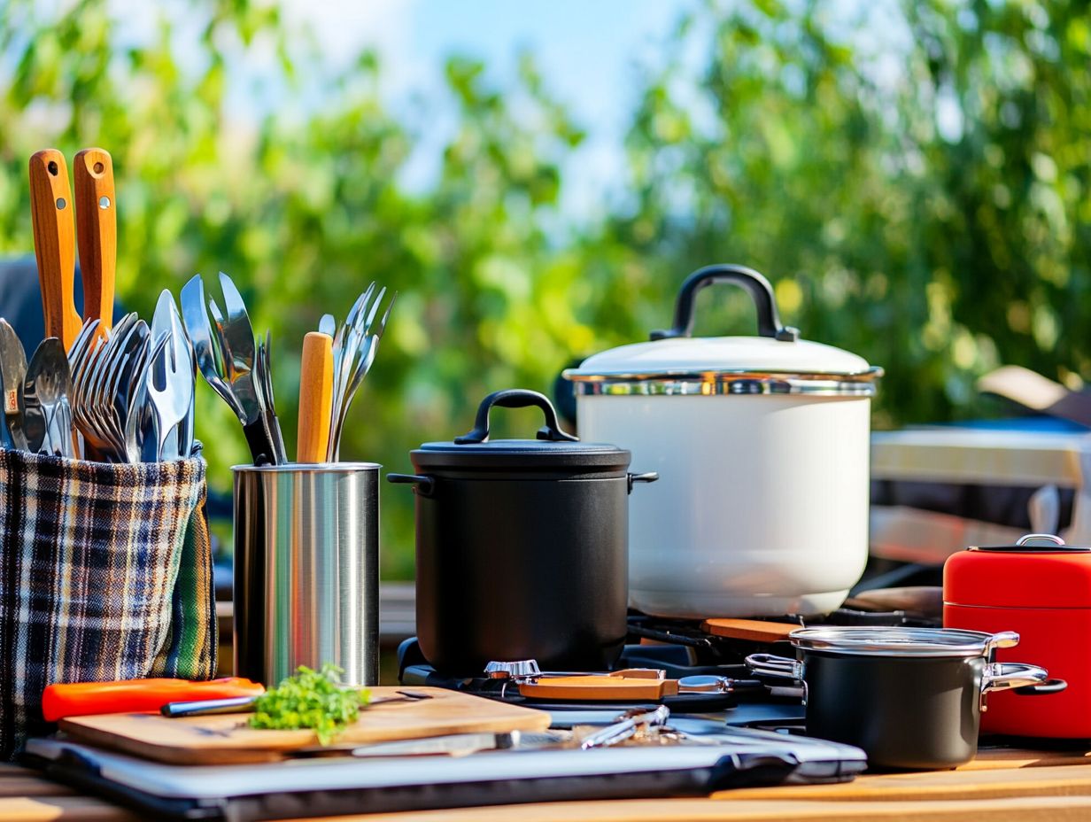 What are the top 5 cooking gadgets for outdoor enthusiasts?