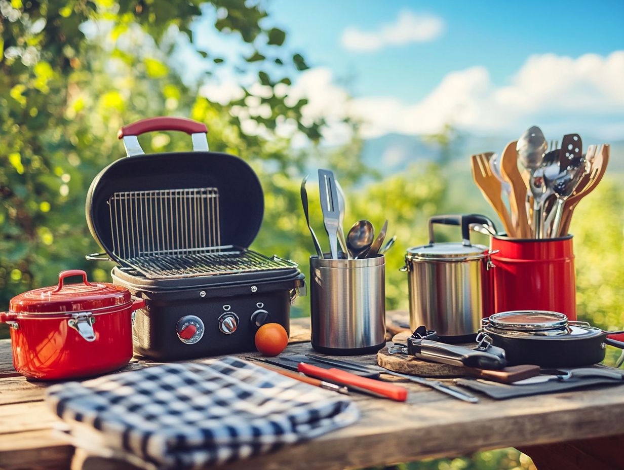 Outdoor cooking gadgets recommended brands