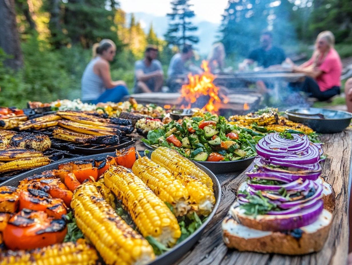 Vegetarian Camping Meals