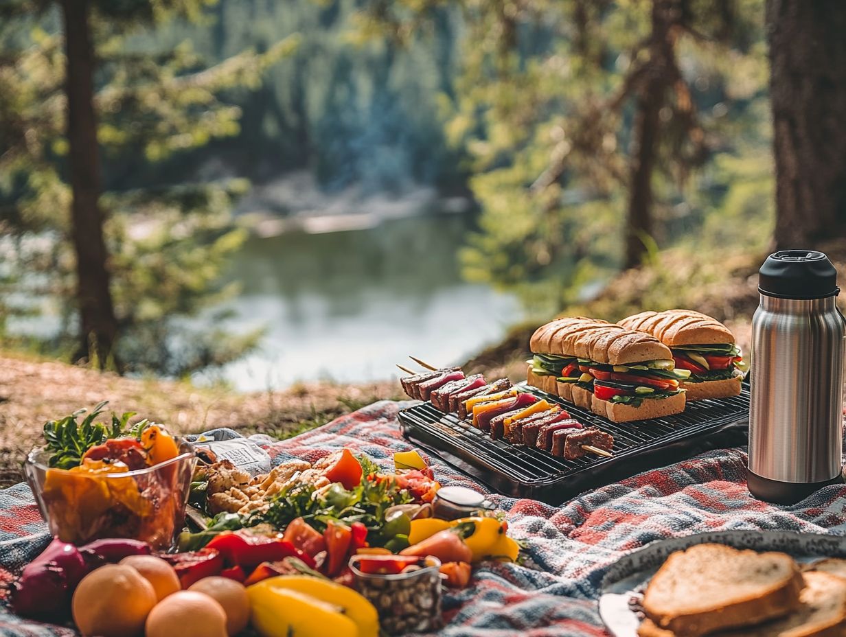 Fresh Meat and Dairy for Camping