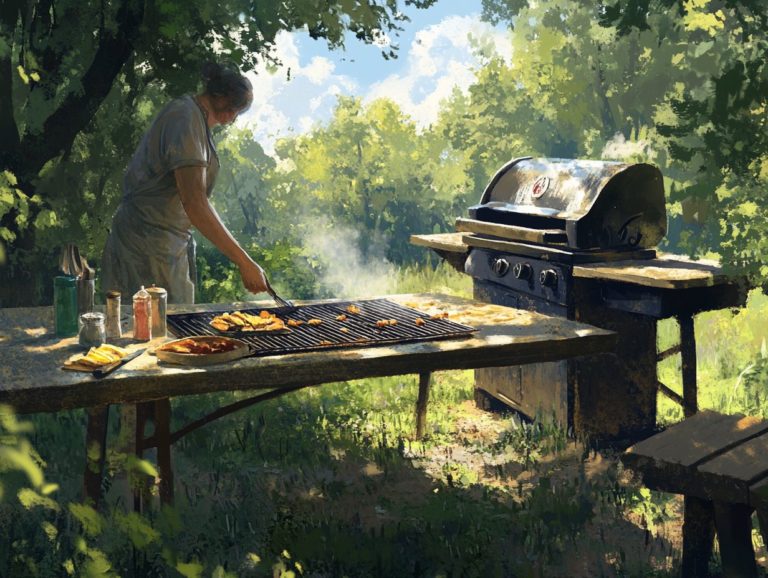 What Are the Best Practices for Outdoor Cooking Clean-Up?