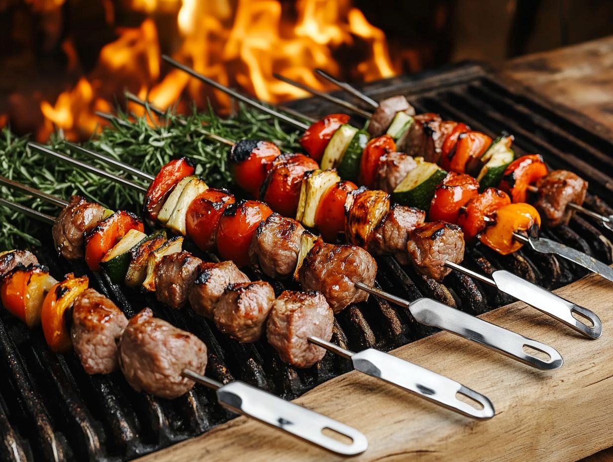 Tips for Using Skewers in Grilling