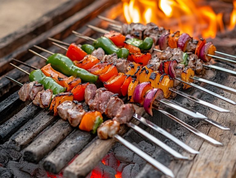 What Are the Best Skewers for Grilling?